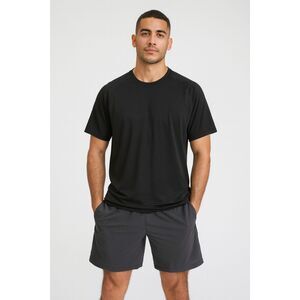 Lululemon Athletica x Peloton Black Metal Vent Gym T Shirt Tee Top Mens Size XXL